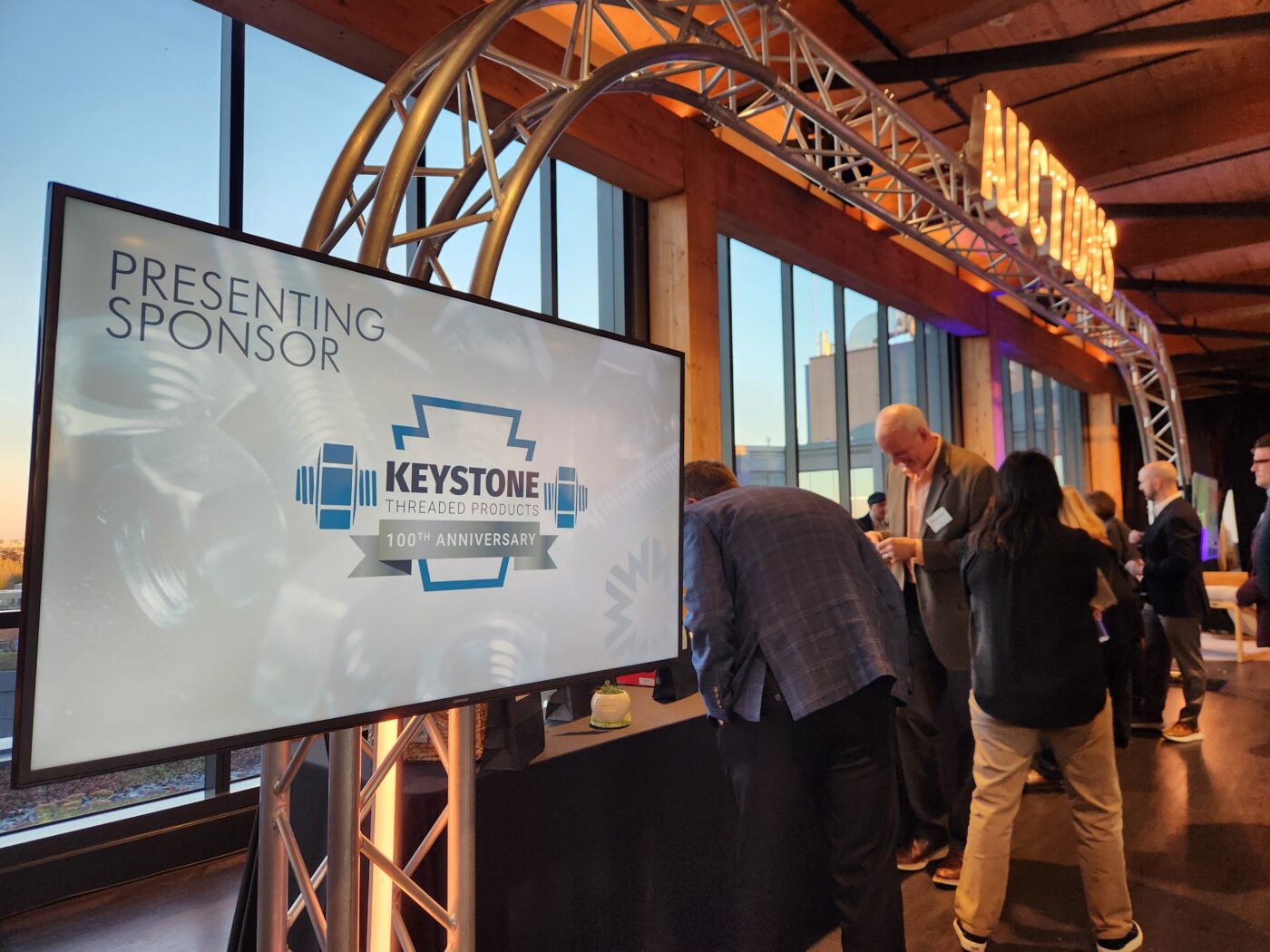 Keystone Threaded Products was the presenting sponsor at the 2025 Nuts & Bolts Bash hosted by Manufacturing Works.